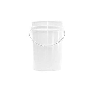 PRICE CONTAINER & PACKAGING Pail/Bucket, 6 Gallon, White, Polyethylene, Industrial Storage, Price 820187