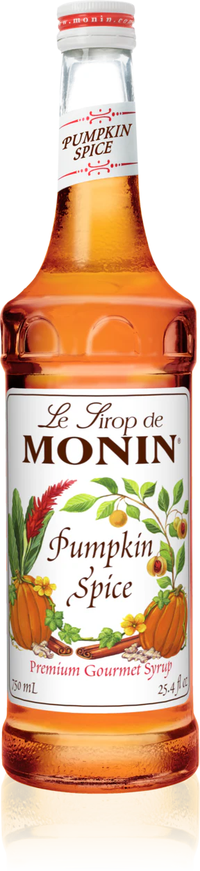 Monin Monin Pumpkin Spice Syrup, 25.4 Oz, (12/Case), Monin M-AR105A