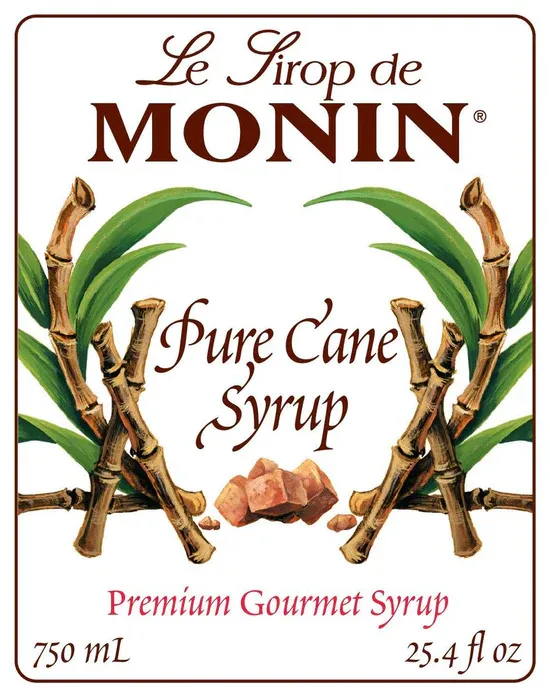 Pure Cane Sweetener Syrup, 25.4 Oz, Monin M-AR000A