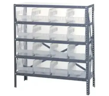 Quantum Food Service 1239-207CL Shelving Unit, Solid Flat