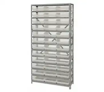 Quantum Food Service 1275-109CL Shelving Unit, Solid Flat