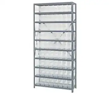 Quantum Food Service 1275-201CL Shelving Unit, Solid Flat