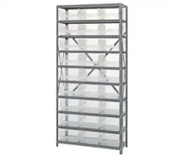 Quantum Food Service 1275-209CL Shelving Unit, Solid Flat