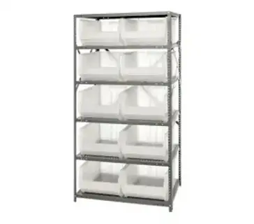 Quantum Food Service 2475-954CL Shelving Unit, Solid Flat