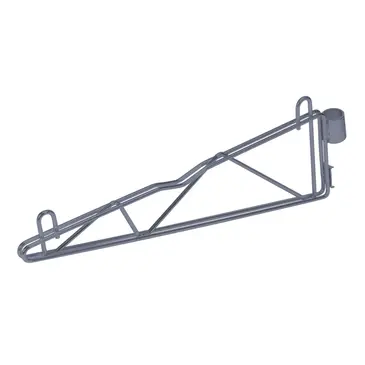 Quantum Food Service CB18GY Shelving Bracket, Post Mount