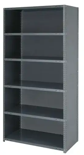 Quantum Food Service CL39-1236-5 Shelving Unit, Solid Flat