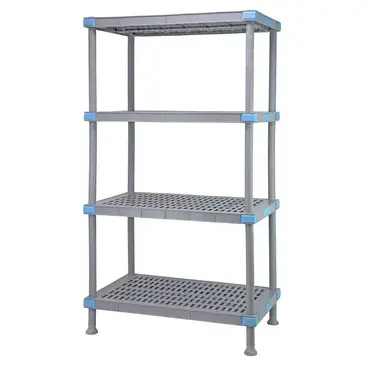 Quantum Food Service QP182486VS-4 Shelving Unit, All Plastic