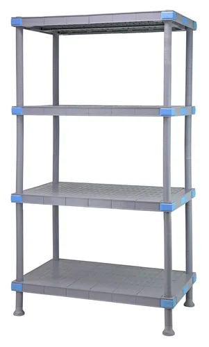 Quantum Food Service QP246086SS-4 Shelving Unit, All Plastic