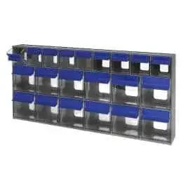 Quantum Food Service QTB669GY Condiment Organizer Bin Rack