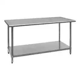 Quantum Food Service SST-2436U Work Table,  36" - 38", Stainless Steel Top