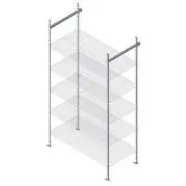 Quantum Food Service TTK-E18 Track Shelving System