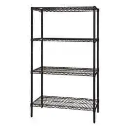 Quantum Food Service WR74-1836BK Shelving Unit, Wire