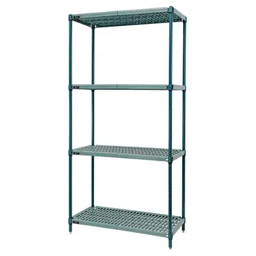 Quantum Food Service WR74-1836WPM Shelving Unit, All Plastic