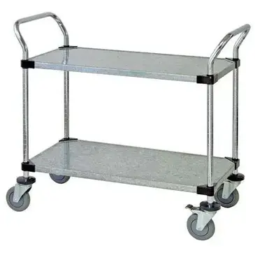 Quantum Food Service WRSC-2436-2SS Cart, Bussing Utility Transport, Metal