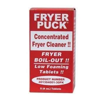 QUESTSPECIALTY CORPORATION "Fryer Puck", Deep Fryer Cleaner (Box of 5-4 Oz. Tablets) QUESTSPECIALTY CORP DISC401304001-30PK
