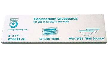 R&B WHOLESALE WARRANTY Glue Board, 4.5" x 16", White, (10/Pack), R&B Wholsale GMFWS-85WHS