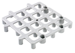Carlisle Carlisle Rack Floor System 12"X12"X1 1/2" Grey (Sold Per Each) Carlisle 271023
