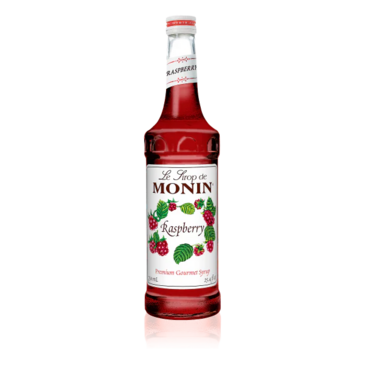 HOUSTONS / LIBBEY Raspberry Syrup, 25.4 Oz, Glass Bottle, Monin M-AR040A