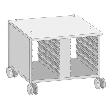 Rational 60.30.329 Equipment Stand, Oven