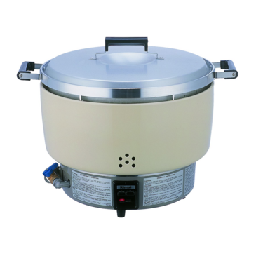 Thunder Group Rice Cooker, 55-Cups, Tan, Aluminum, Thunder Group RER55AS