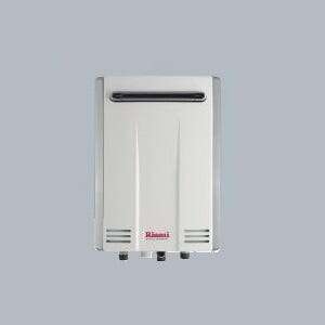 RINNAI Water Heater,  18.5" x 26.4" x10.7", Tankless, Gas, Rinnai RC98EN