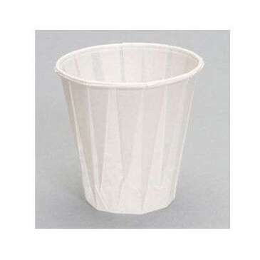 RJ Schinner Souffle / Cup, 4 oz, White, Paper, (2500/Case), Genpak W400F