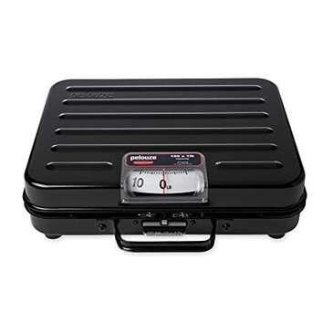 RUBBERMAID COMMERCIAL PRODUCT Receiving Scale, 250 lb, Black, Stainless Steel, Rubbermaid FGP250S