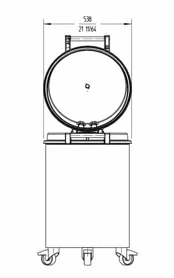 Sammic ES-200 Salad / Vegetable Dryer, Electric