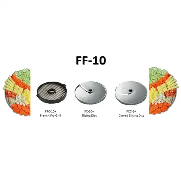 Sammic FF10 Food Processor, Slicing Disc Plate