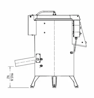 Sammic PI-30 Potato Peeler