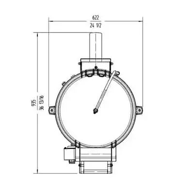 Sammic PI-30 Potato Peeler