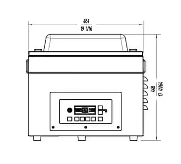 Sammic SE-420 Food Packaging Machine