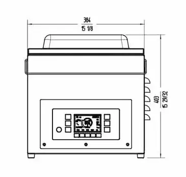 Sammic SU-310P Food Packaging Machine