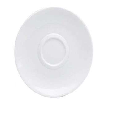 Oneida Saucer, 6 1/3", White, Procelain, Circa, Sahara (36/Case) Oneida XR4848923500