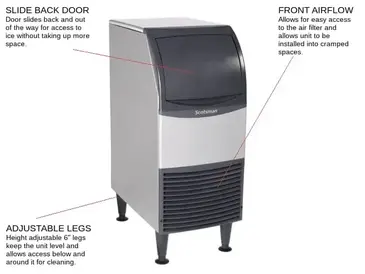 Scotsman CU0715MA-6 Ice Maker With Bin, Cube-Style