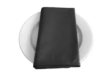 Sculptware SCU-MSSB2020BLK Napkin, Linen