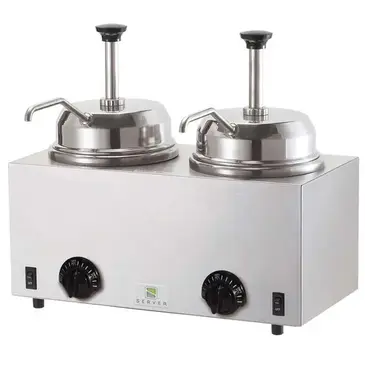 Server Products 81230 Food Topping Warmer, Countertop