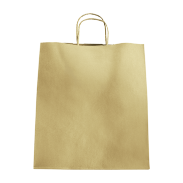 Shopping Bag, 15", Brown, Paper, With Handle, (200/Case) Karat FP-SB130