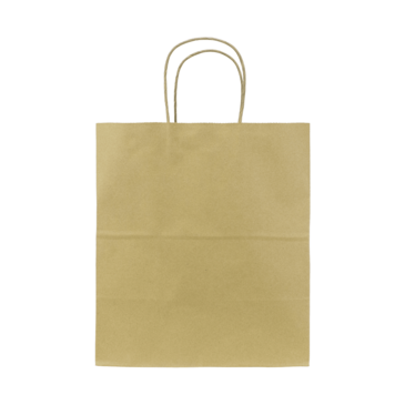 LOLLICUP Shopping Bag, Large, Kraft, Paper, With Handles, (250/Case), Karat FP-SB120