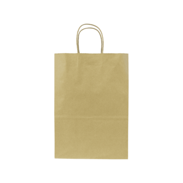 Karat Shopping Bag, Medium, Kraft, Paper, With Handles, (250/Case), Karat FP-SB110