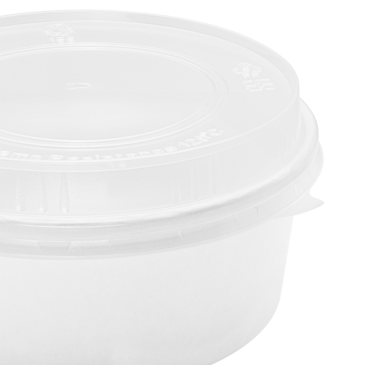 Paper Short Bucket Lids, 32 Oz, Polypropylene, (45/Pack), Karat FP-PSBL165-PP