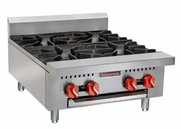 Sierra SRHP-10-60 Hotplate, Countertop, Gas