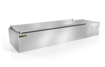 Silver King SKPS12A-ELUS1 Refrigerated Countertop Pan Rail