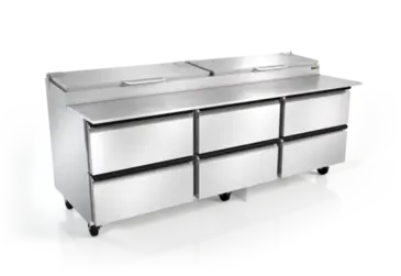 Silver King SKPZ92-EDUS1 Refrigerated Counter, Pizza Prep Table