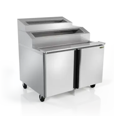 Silver King SKRN48-ESUS1 Topping Dispenser, Refrigerated