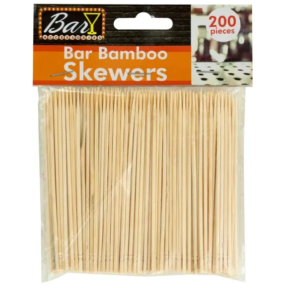 KOLE IMPORTERS Skewers; Bamboo; L 12 in. 200 pk