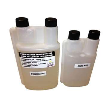 SNOWIE LLC Preservative & Citric Acid, 2-Part Set, 6 lbs, SNOWIE FCPRCAPNT01