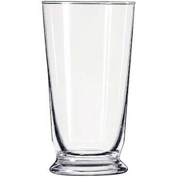 LIBBEY GLASS Soda Glass, 12.25 oz, Footed, Libbey 1453