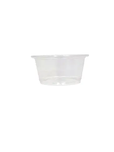 Souffle Cup, 2 oz, Clear, Plastic, (2500/Case), Arvesta PPCPET-02