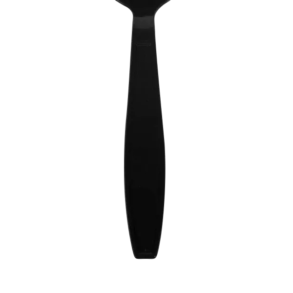 Soup Spoons, Extra Heavy Weight, Black, PS Plastic, (1,000/Case), Karat U2022B